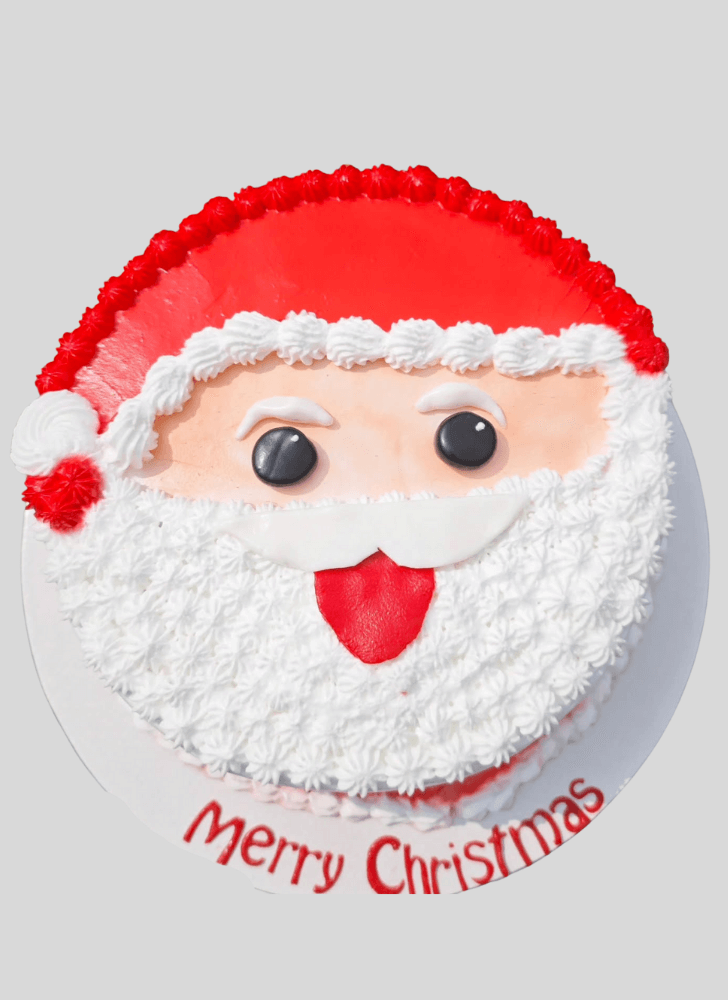 Enthralling Santa Cake