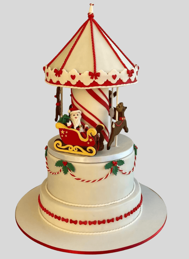 Magnificent Santa Cake