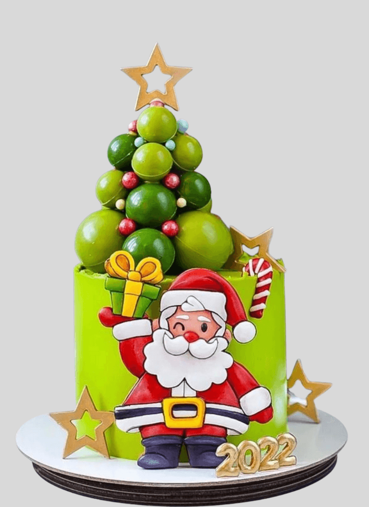 Marvelous Santa Cake