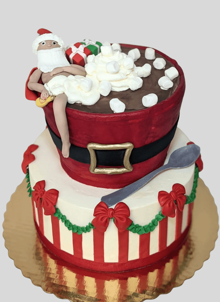 Nice Santa Cake