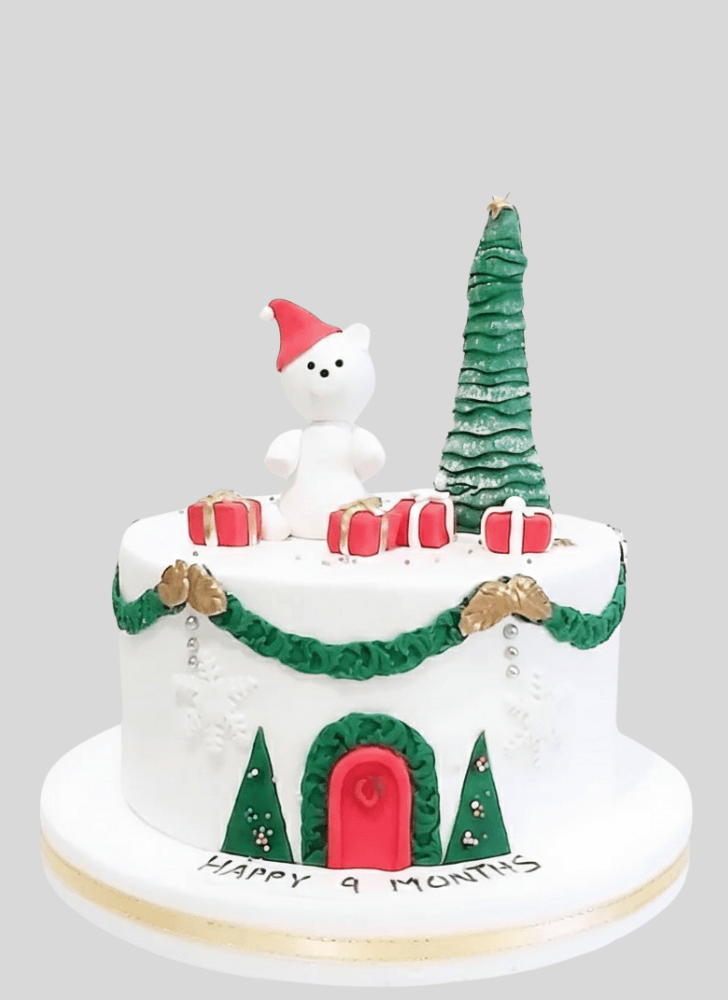 Splendid Santa Cake