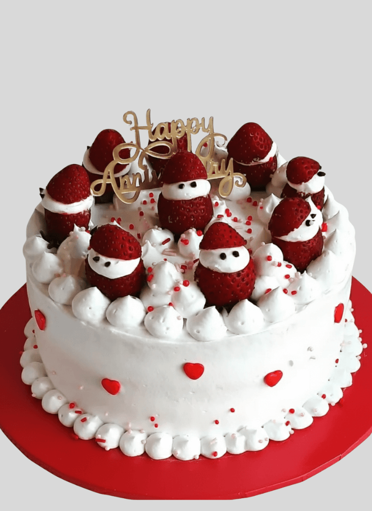 Stunning Santa Cake