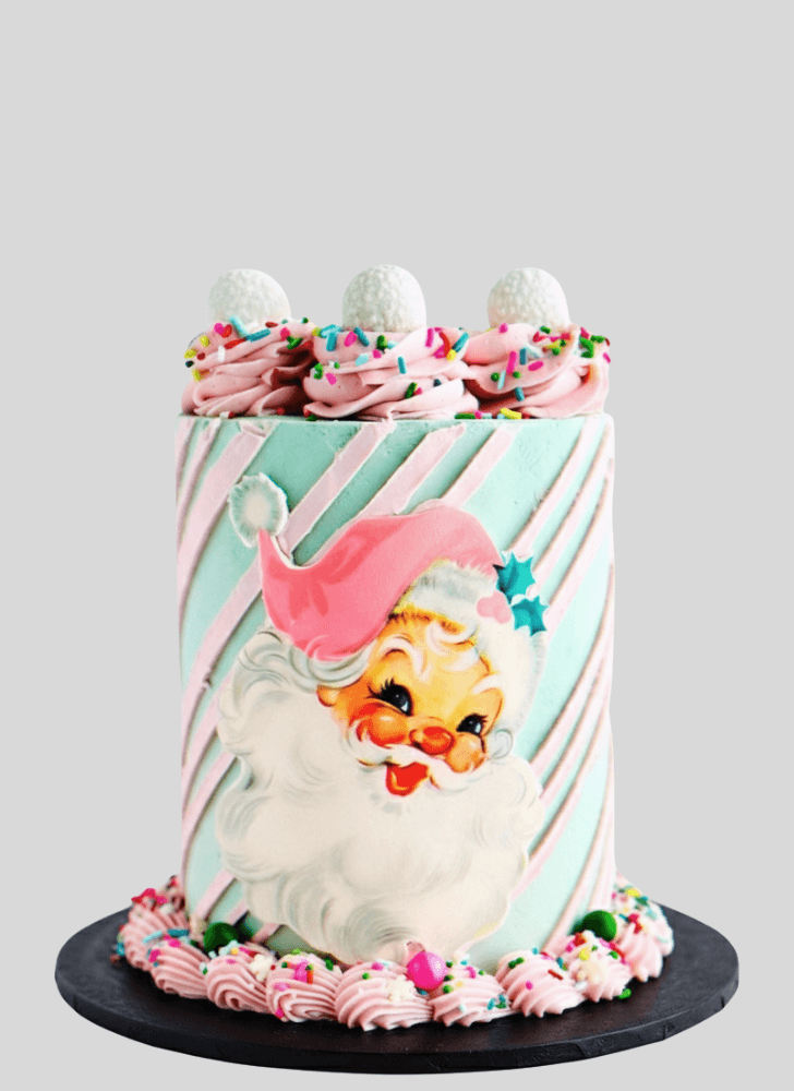 Superb Santa Cake