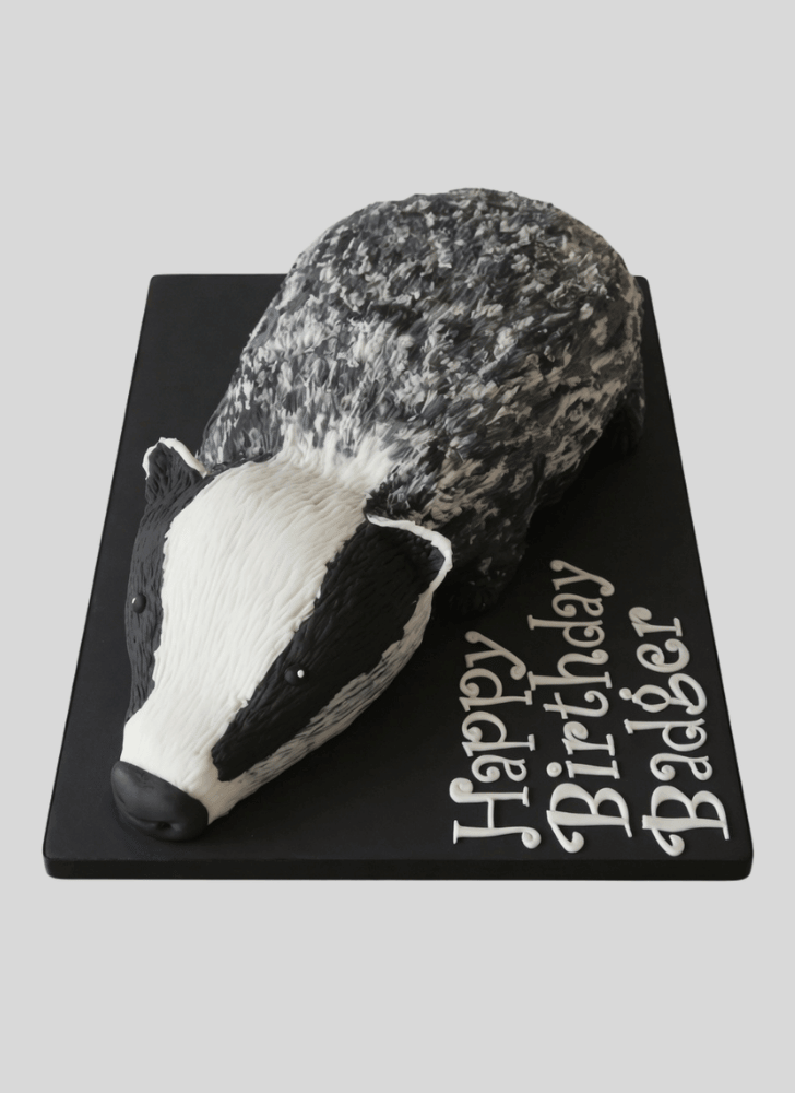 Comely Badger Cake