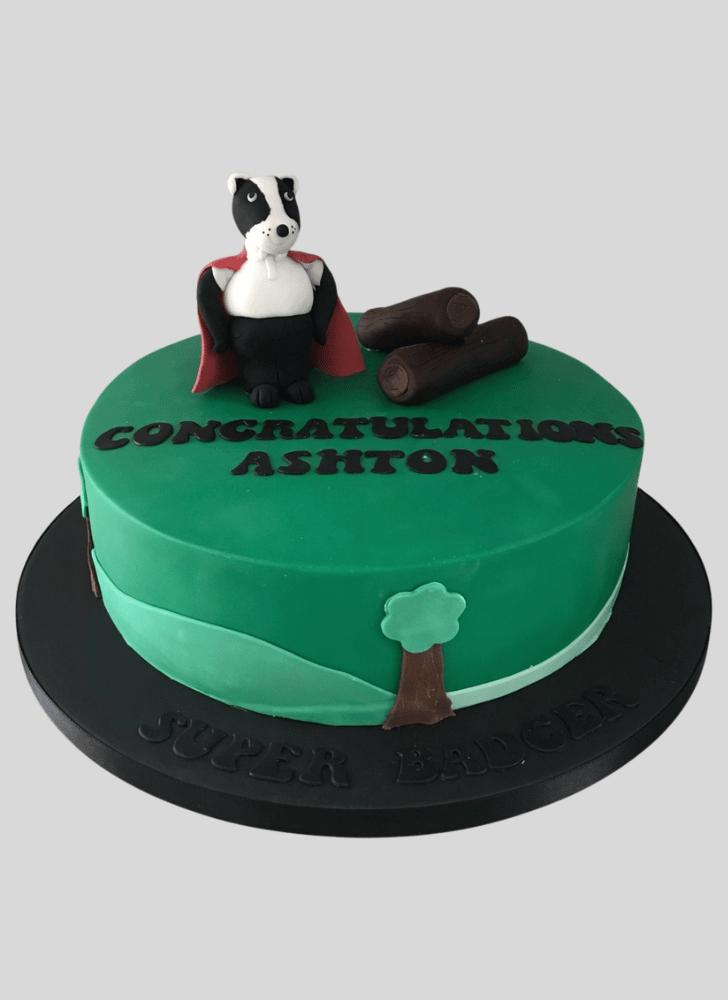 Enticing Badger Cake