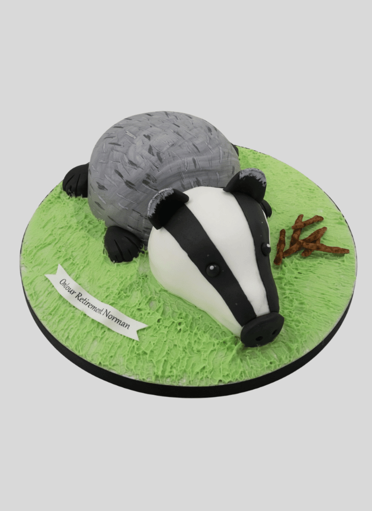 Graceful Badger Cake