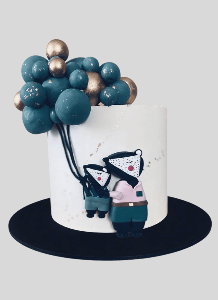 Pleasing Badger Cake