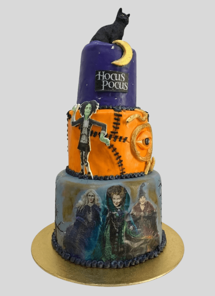 Alluring Hocus Pocus Cake