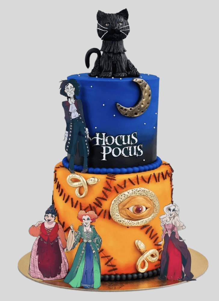 Charming Hocus Pocus Cake