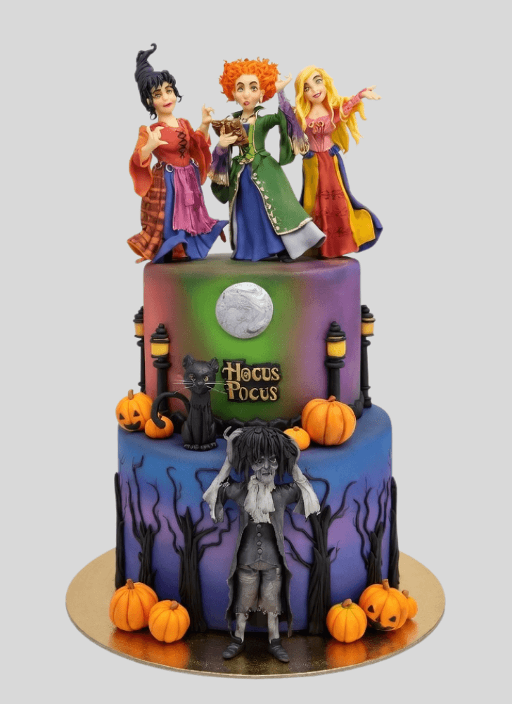 Classy Hocus Pocus Cake