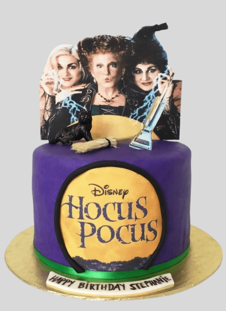 Cute Hocus Pocus Cake