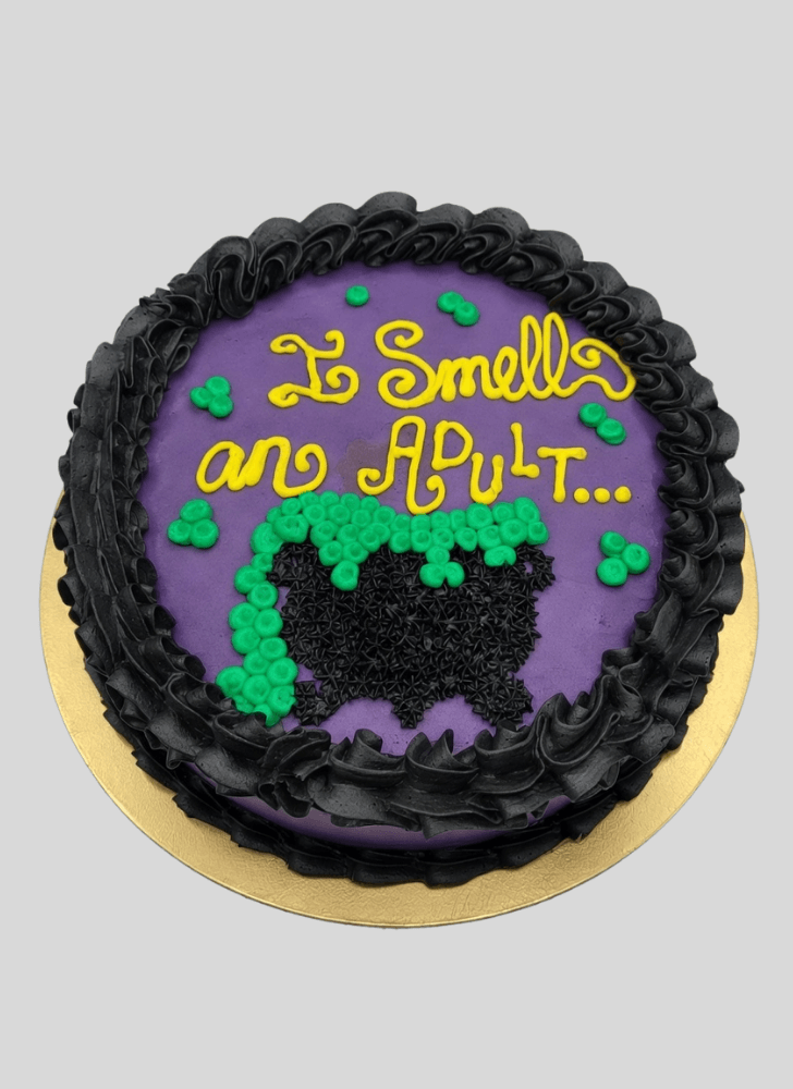 Dazzling Hocus Pocus Cake