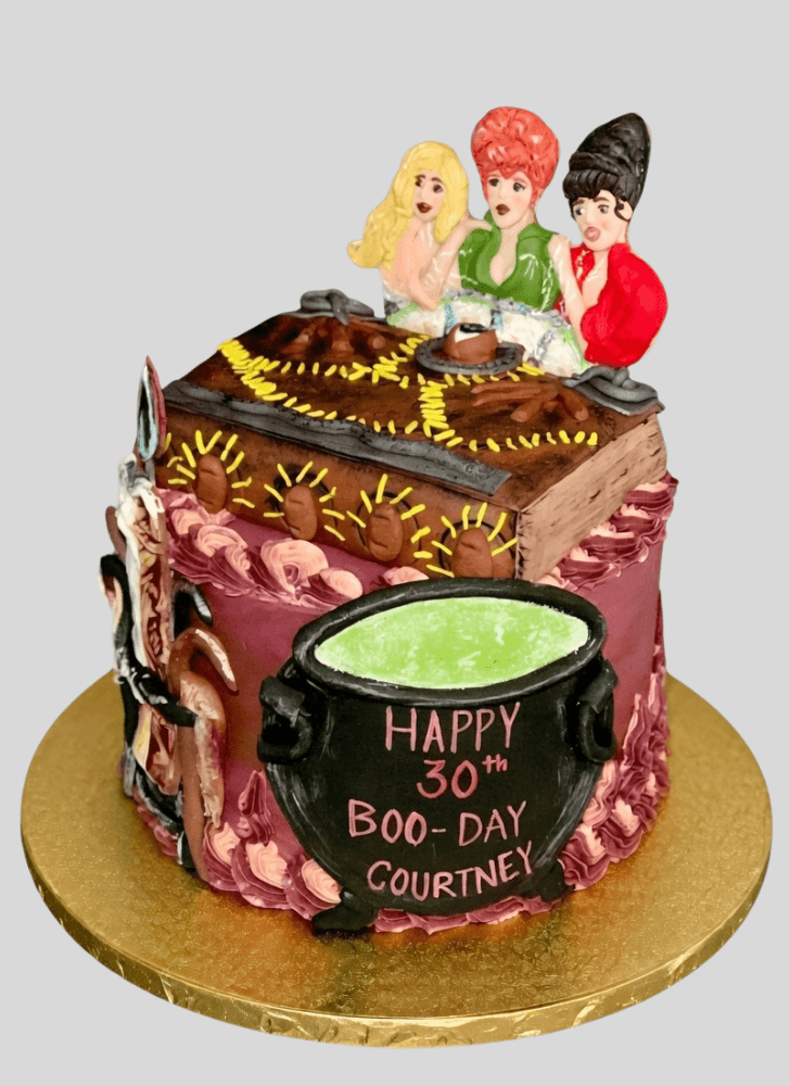 Delicate Hocus Pocus Cake