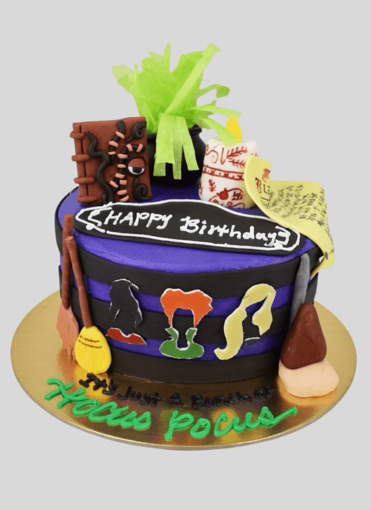 Delightful Hocus Pocus Cake
