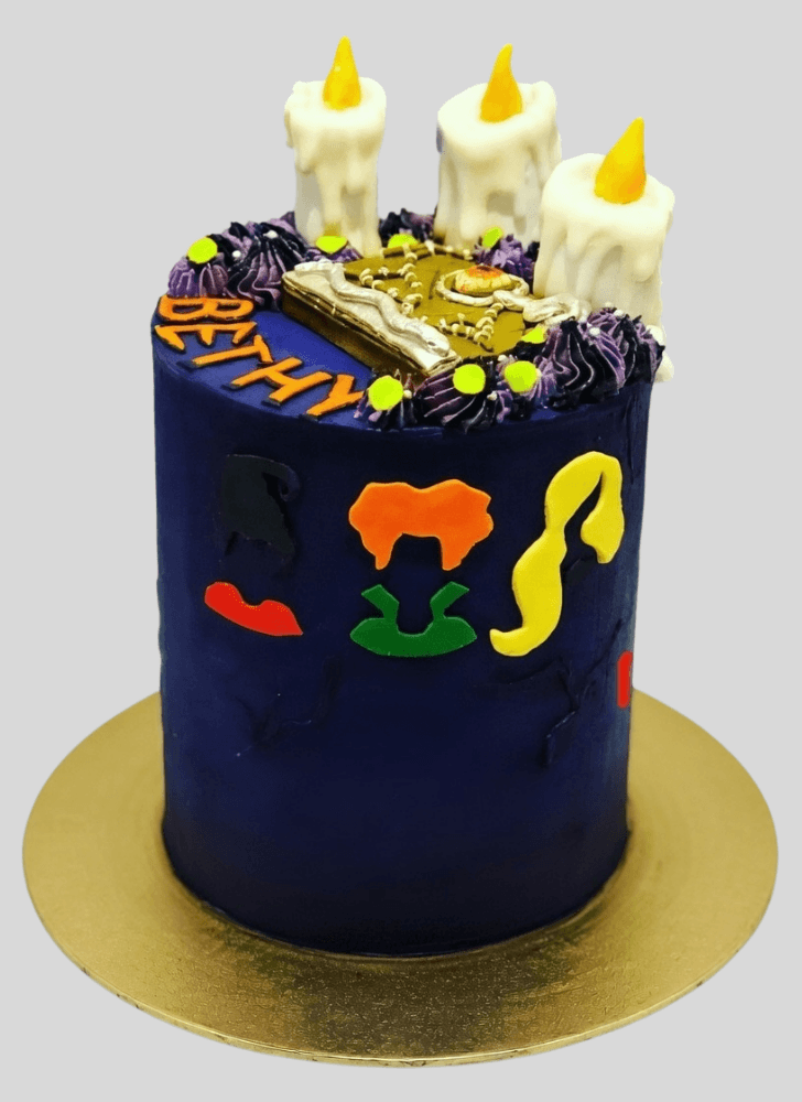 Elegant Hocus Pocus Cake