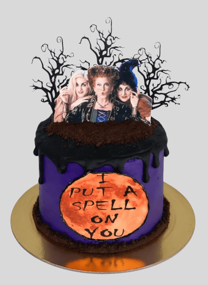 Enthralling Hocus Pocus Cake
