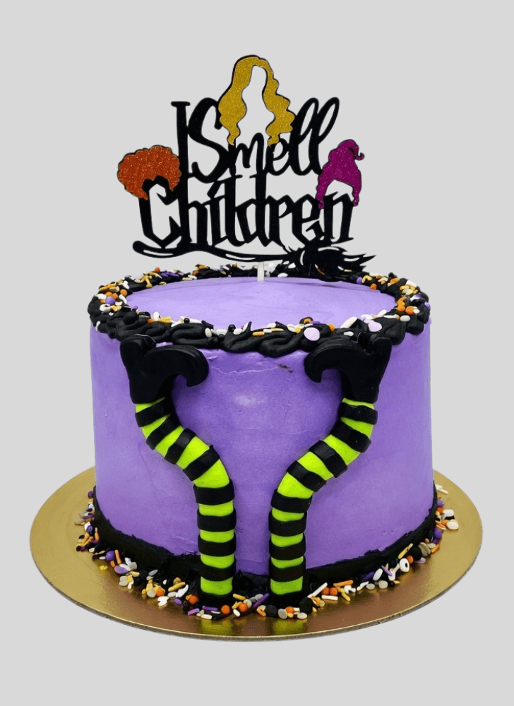 Enticing Hocus Pocus Cake