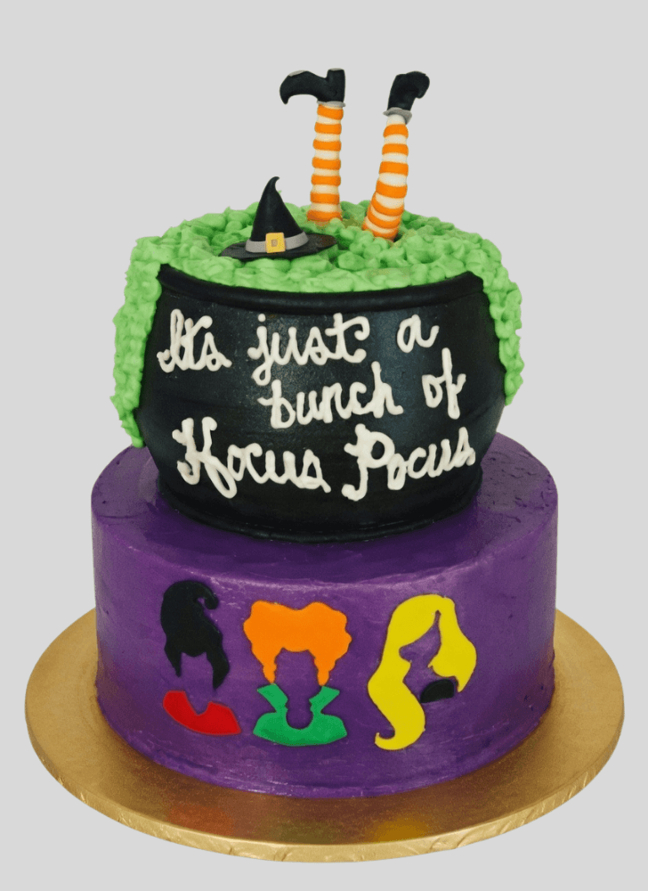 Good Looking Hocus Pocus Cake