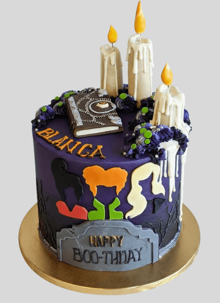 Graceful Hocus Pocus Cake