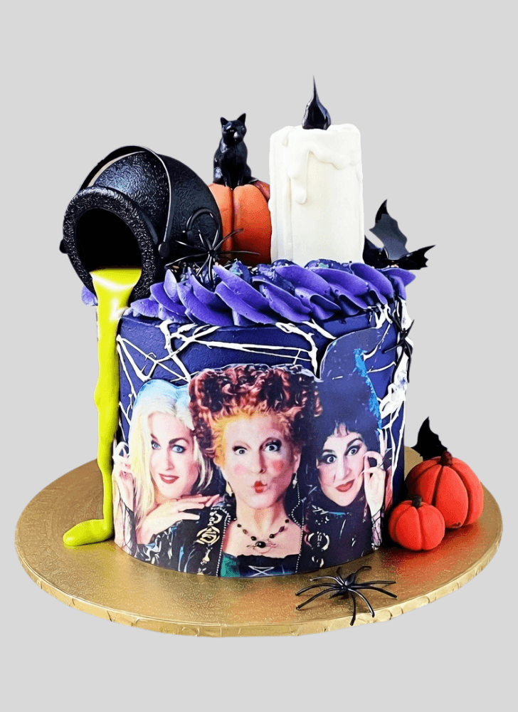 Mesmeric Hocus Pocus Cake