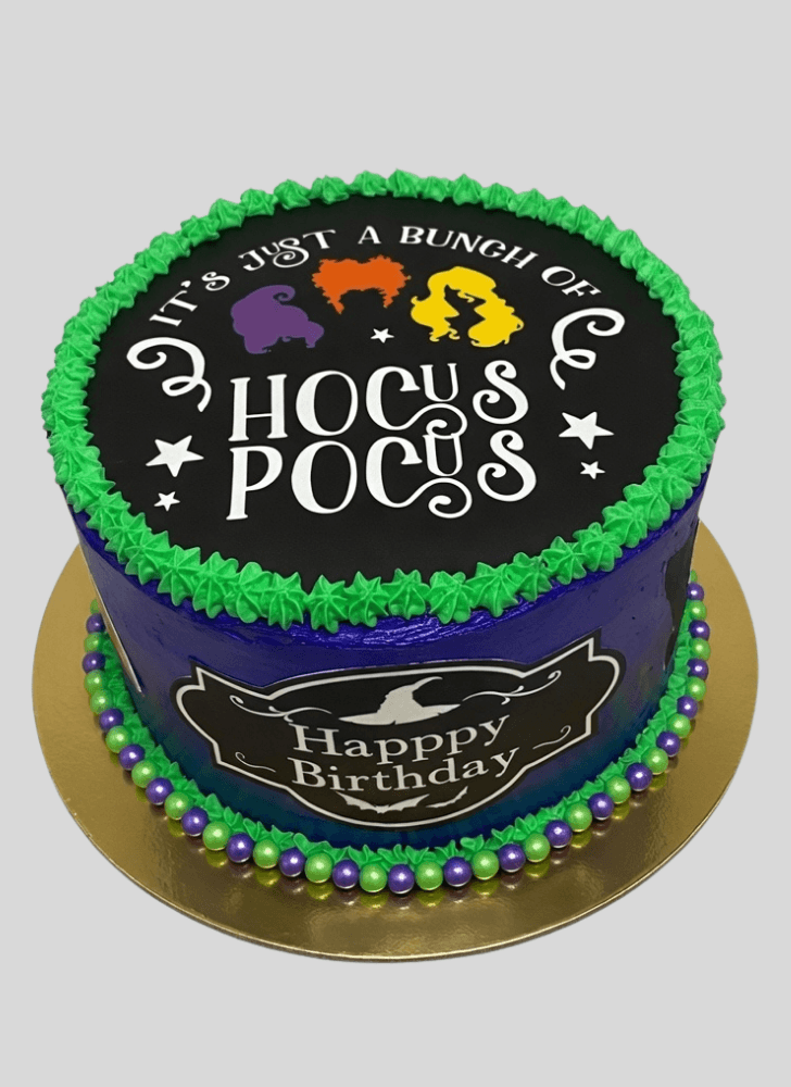 Nice Hocus Pocus Cake