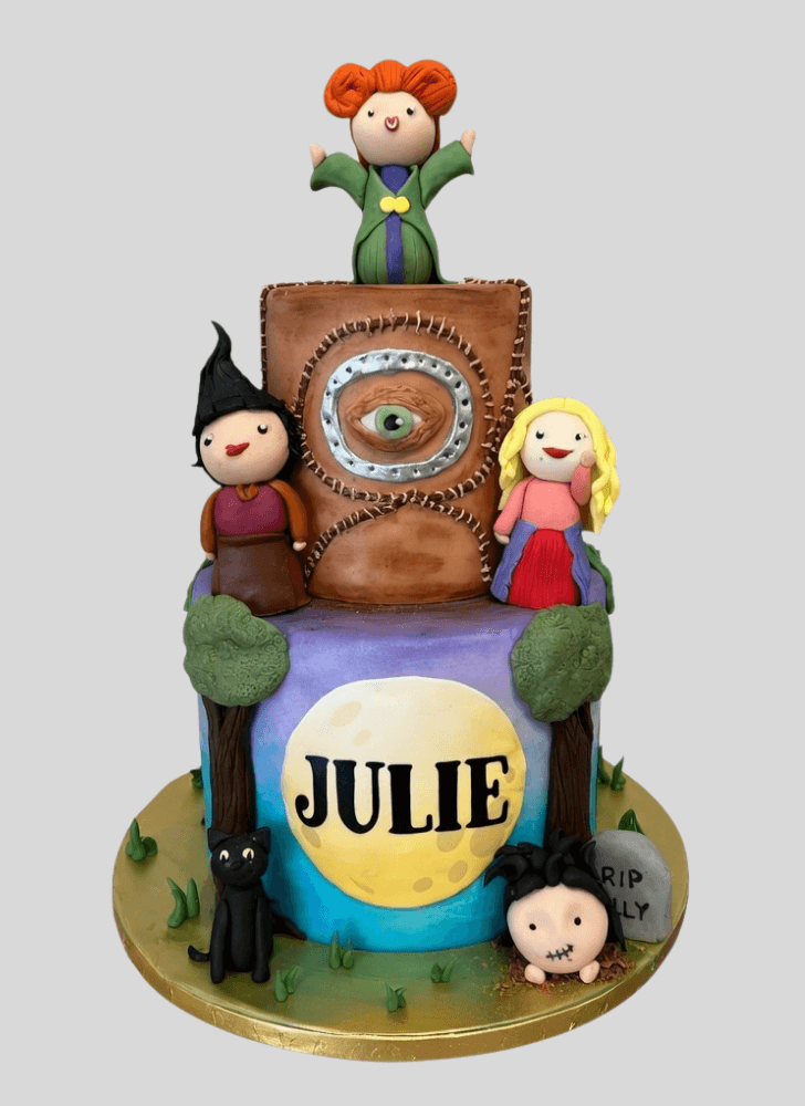 Pretty Hocus Pocus Cake