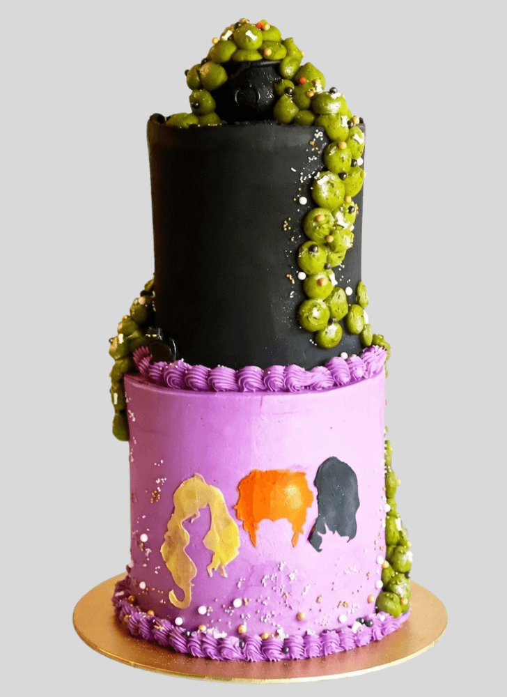 Wonderful Hocus Pocus Cake Design