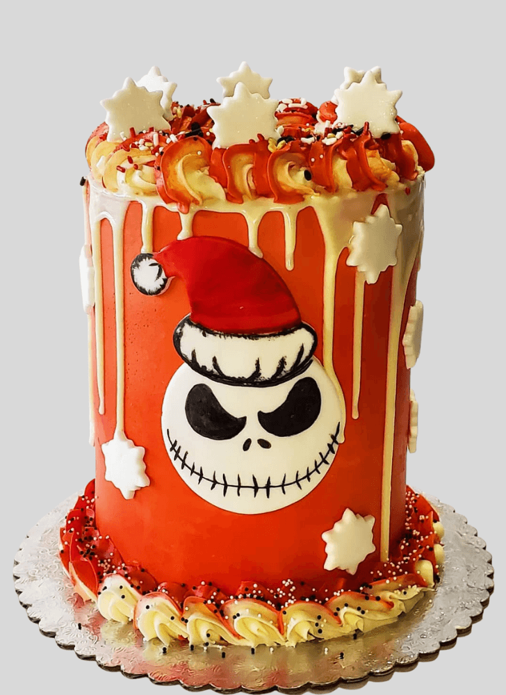 Fair Jack Skellington Cake