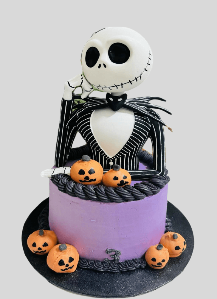Grand Jack Skellington Cake