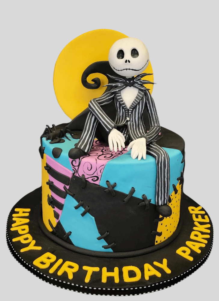 Nice Jack Skellington Cake