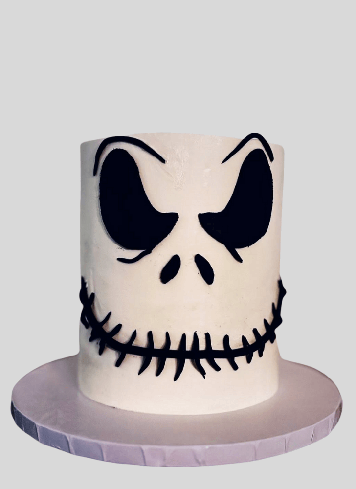 Refined Jack Skellington Cake