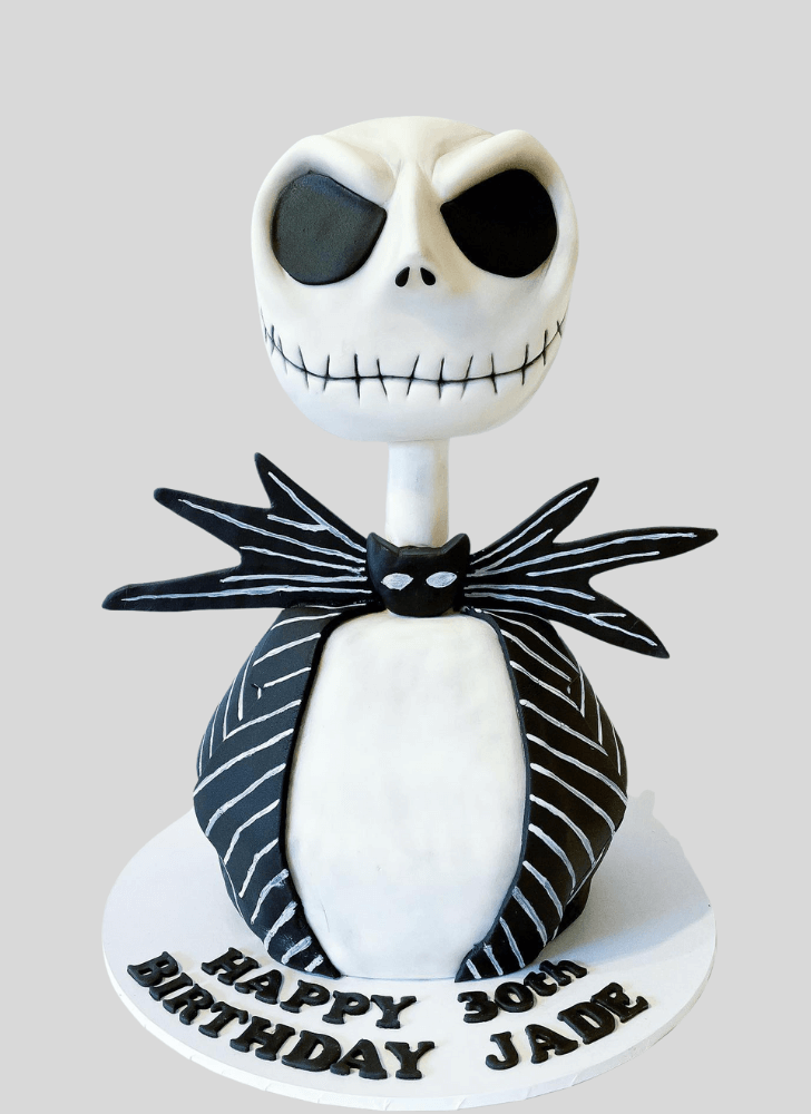 Stunning Jack Skellington Cake