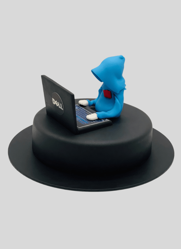 Alluring Laptop Cake
