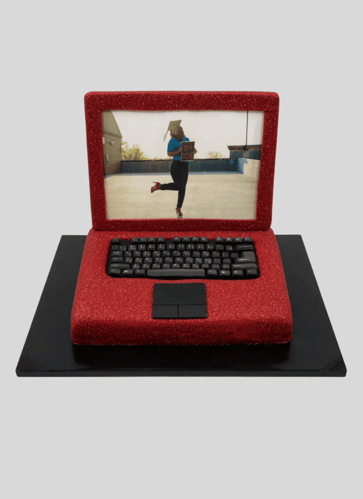 Appealing Laptop Cake