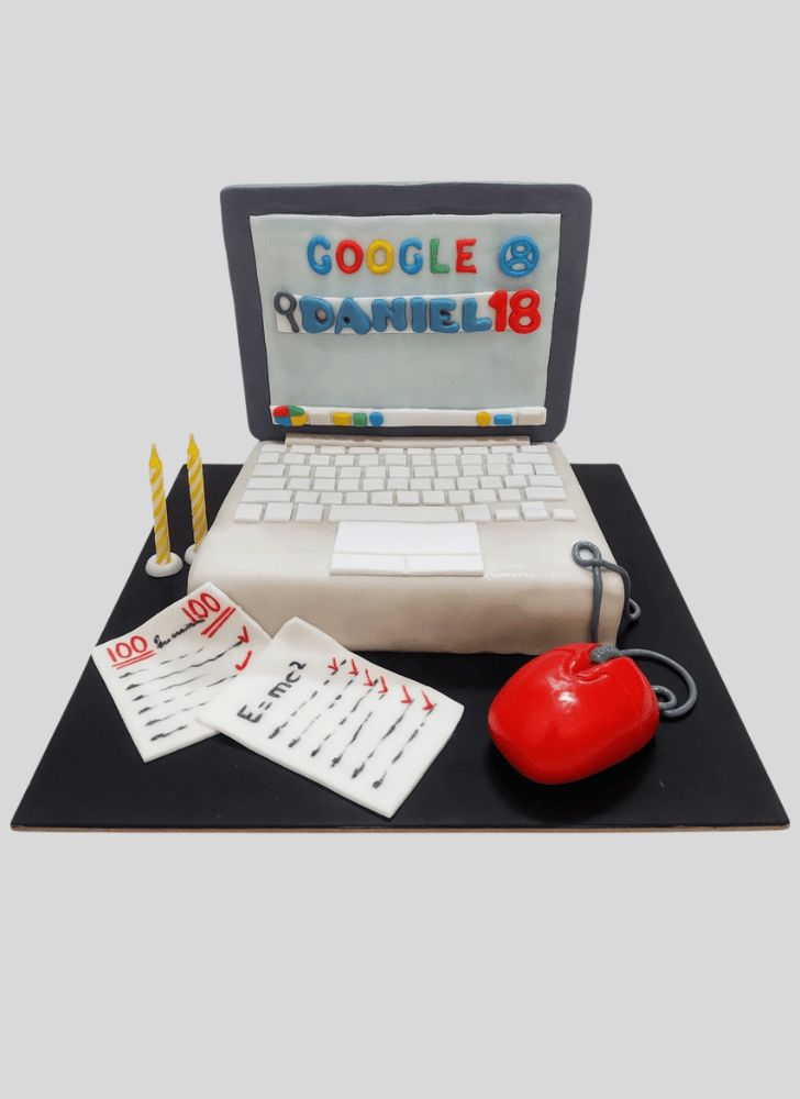 Comely Laptop Cake