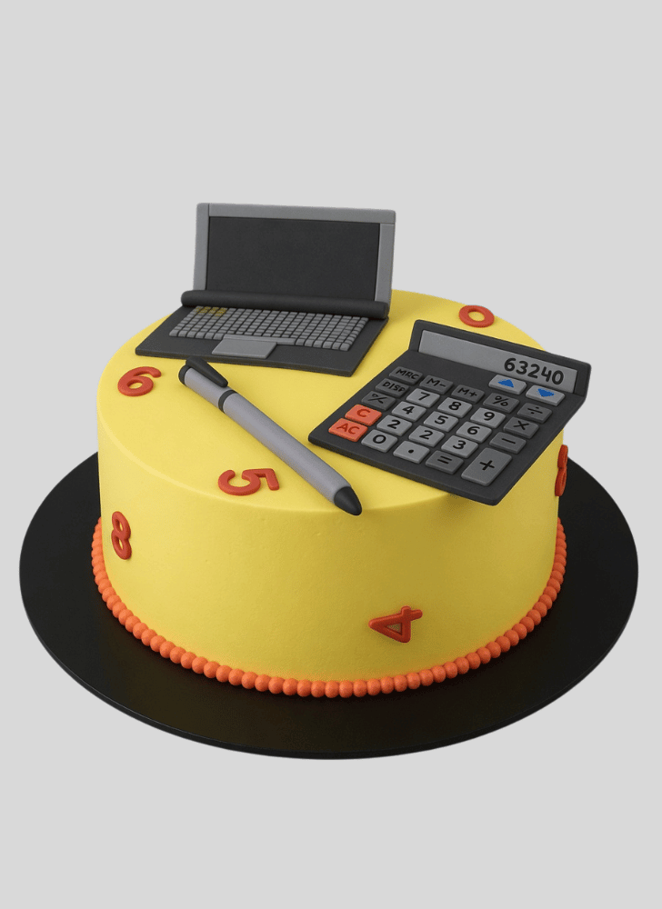 Dazzling Laptop Cake