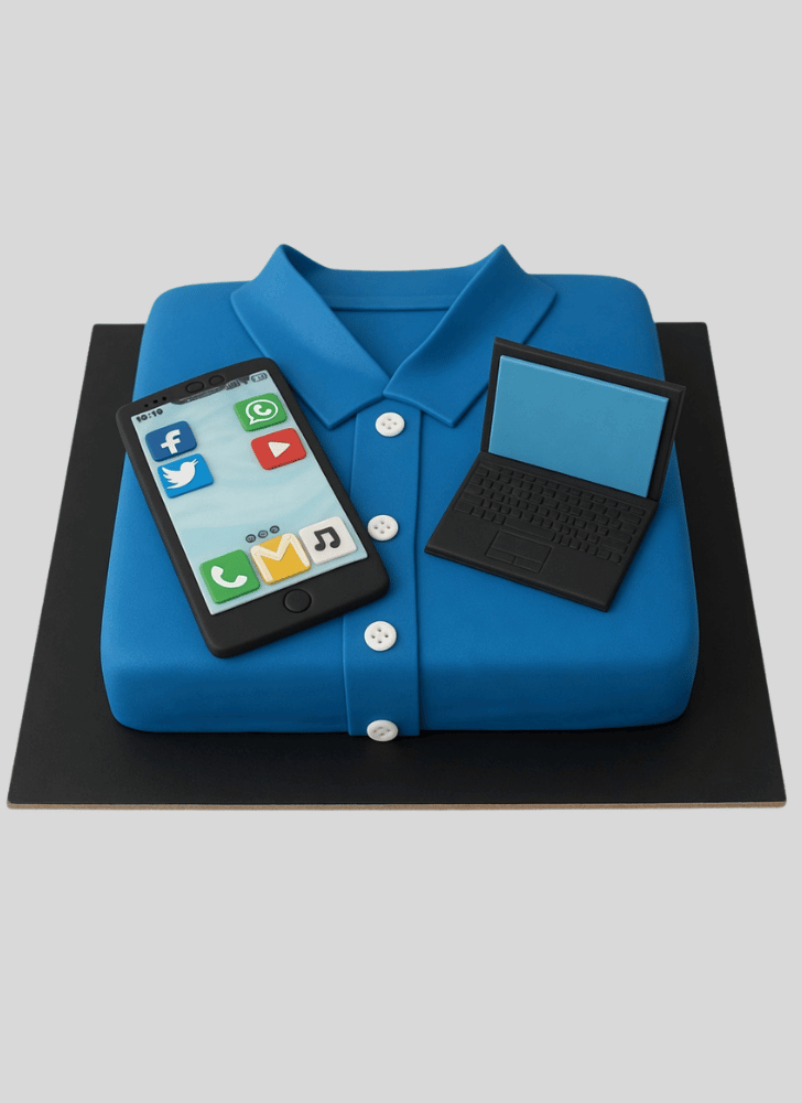 Divine Laptop Cake