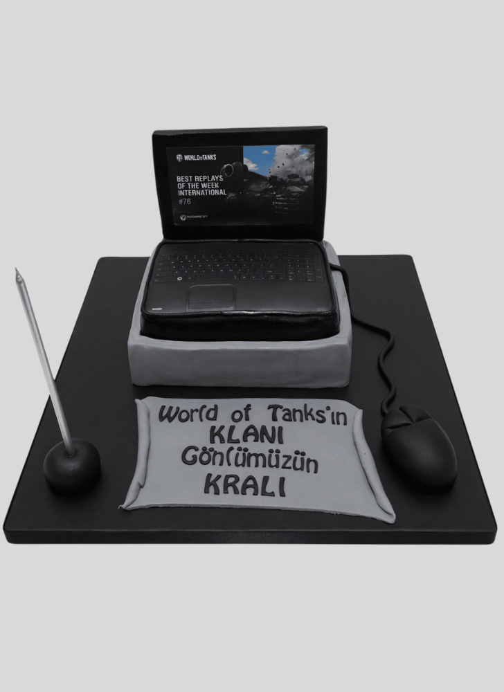Excellent Laptop Cake