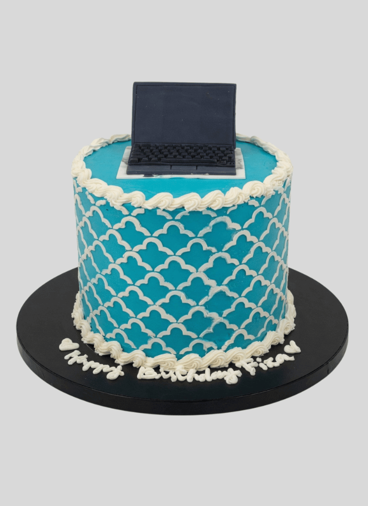 Gorgeous Laptop Cake