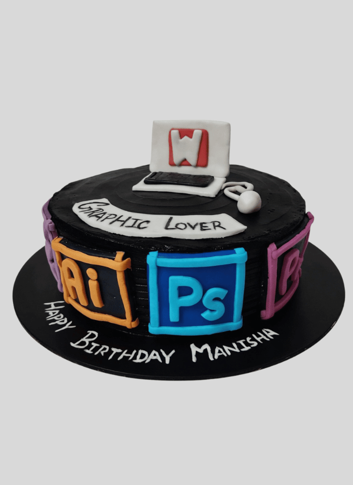 Magnificent Laptop Cake