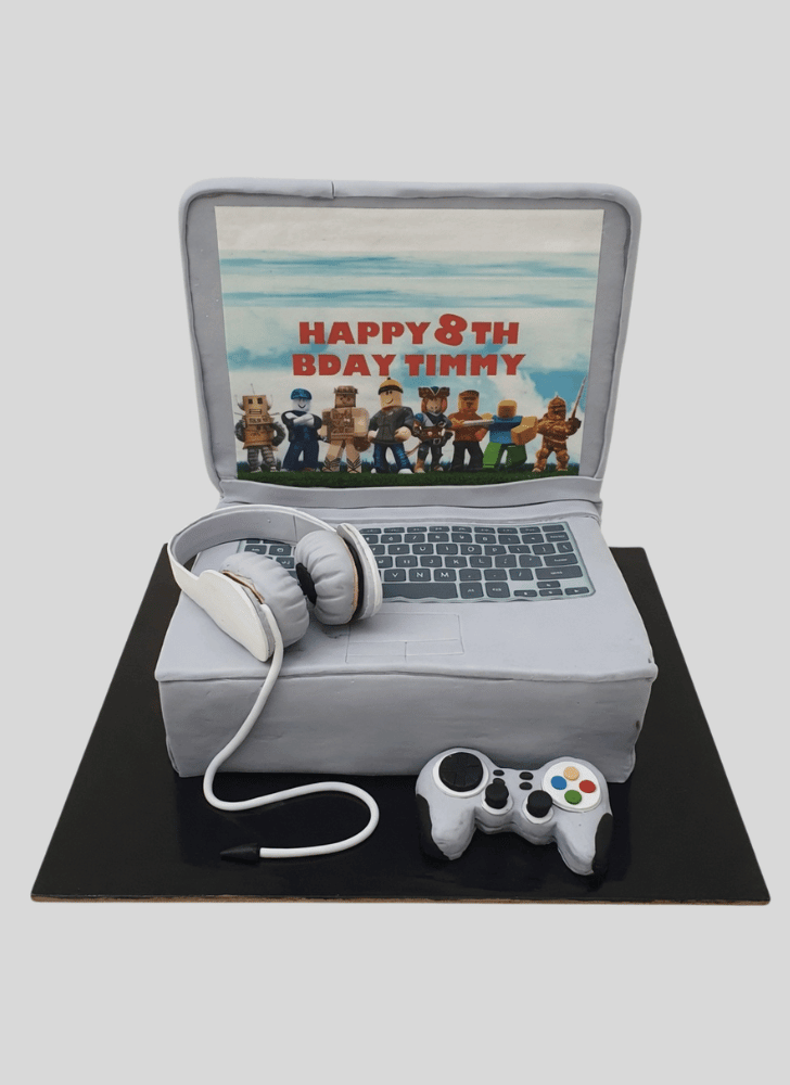 Pleasing Laptop Cake
