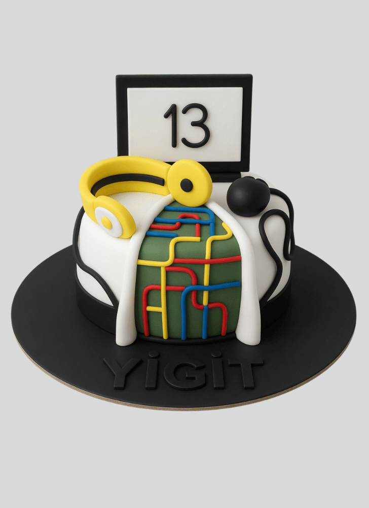 Slightly Laptop Cake