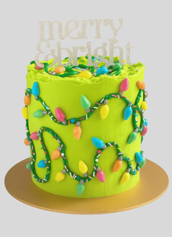 Dazzling Light Cake