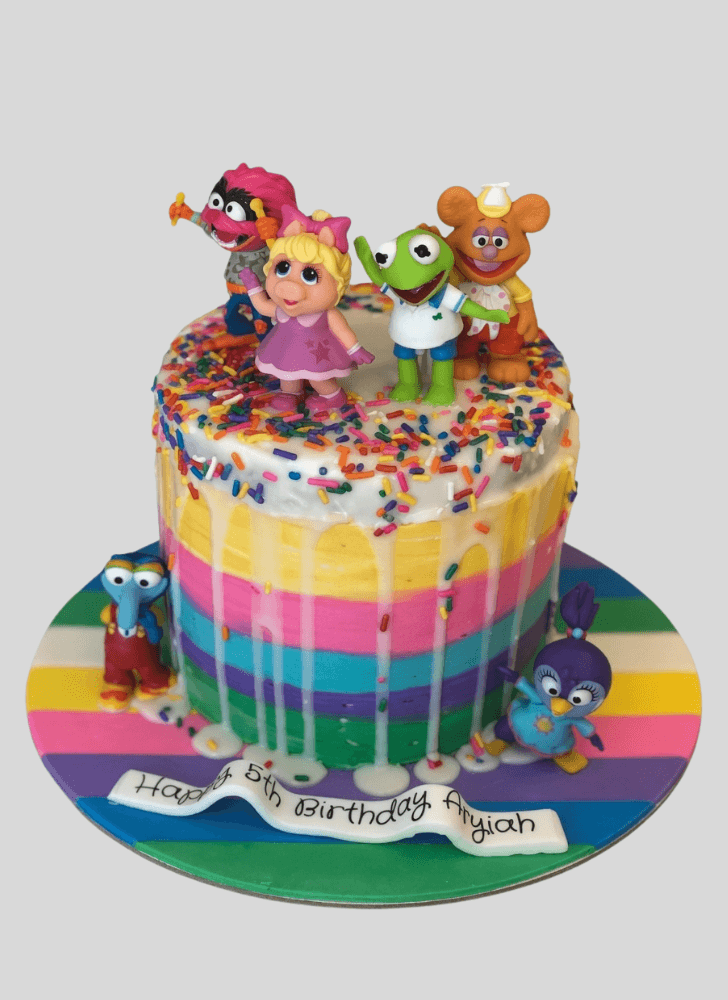 Beauteous Muppets Cake
