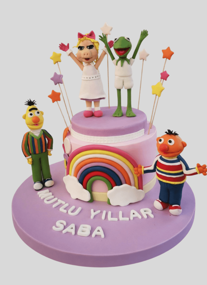 Comely Muppets Cake