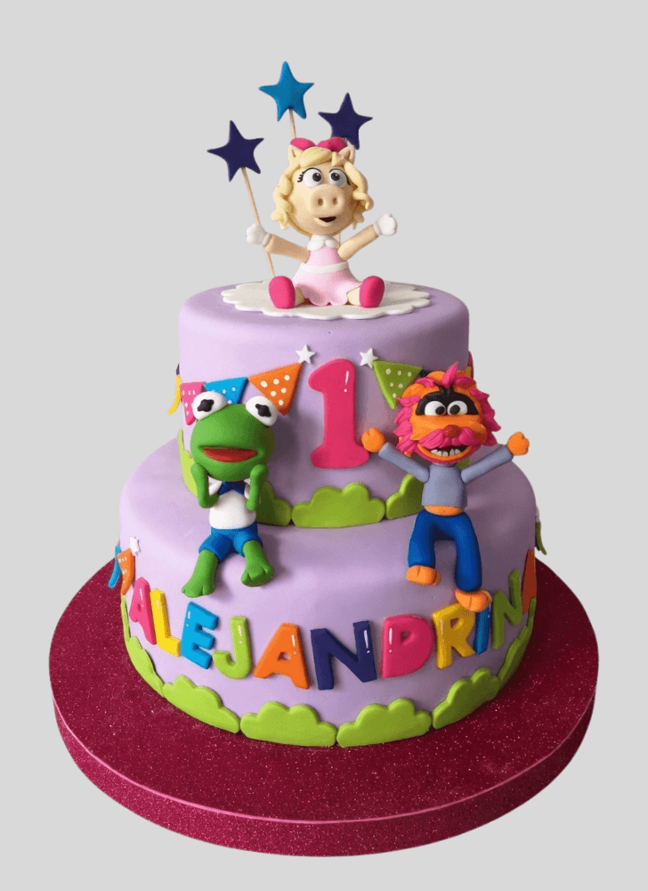 Elegant Muppets Cake