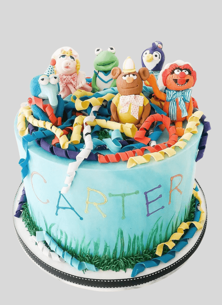 Handsome Muppets Cake