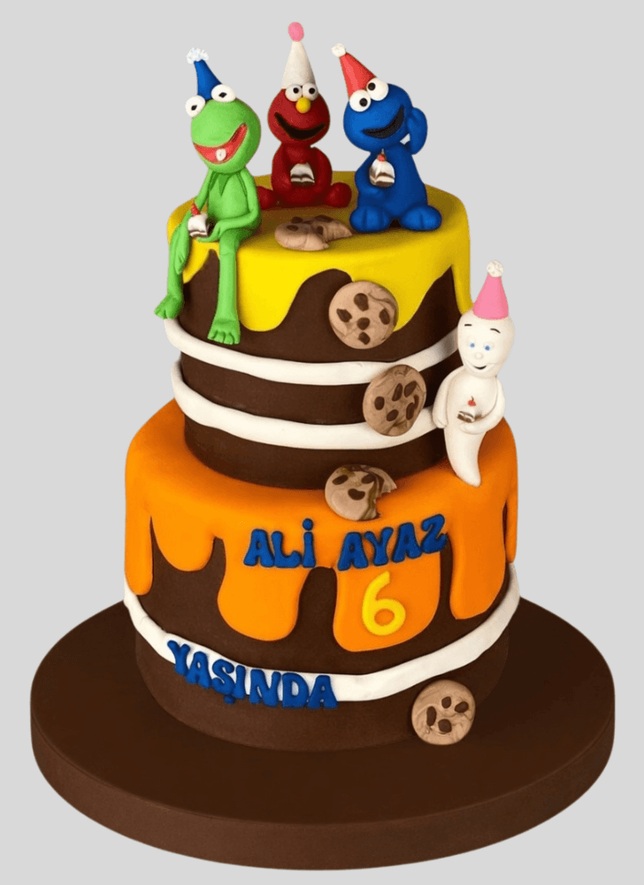 Refined Muppets Cake