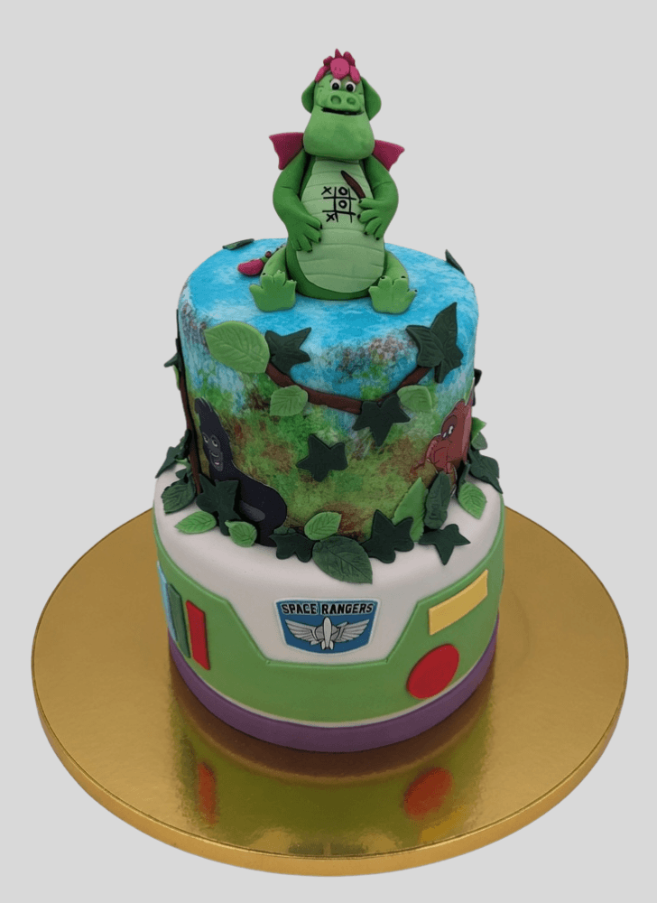 Admirable Petes Dragon Cake Design