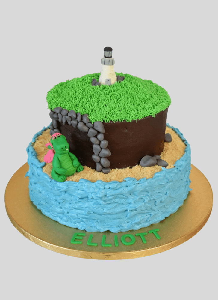Appealing Petes Dragon Cake